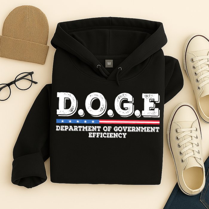 Doge D.O.G.E. Department Of Government Efficiency Hoodie