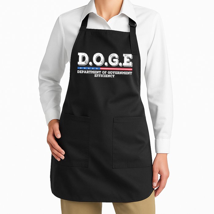 Doge D.O.G.E. Department Of Government Efficiency Apron