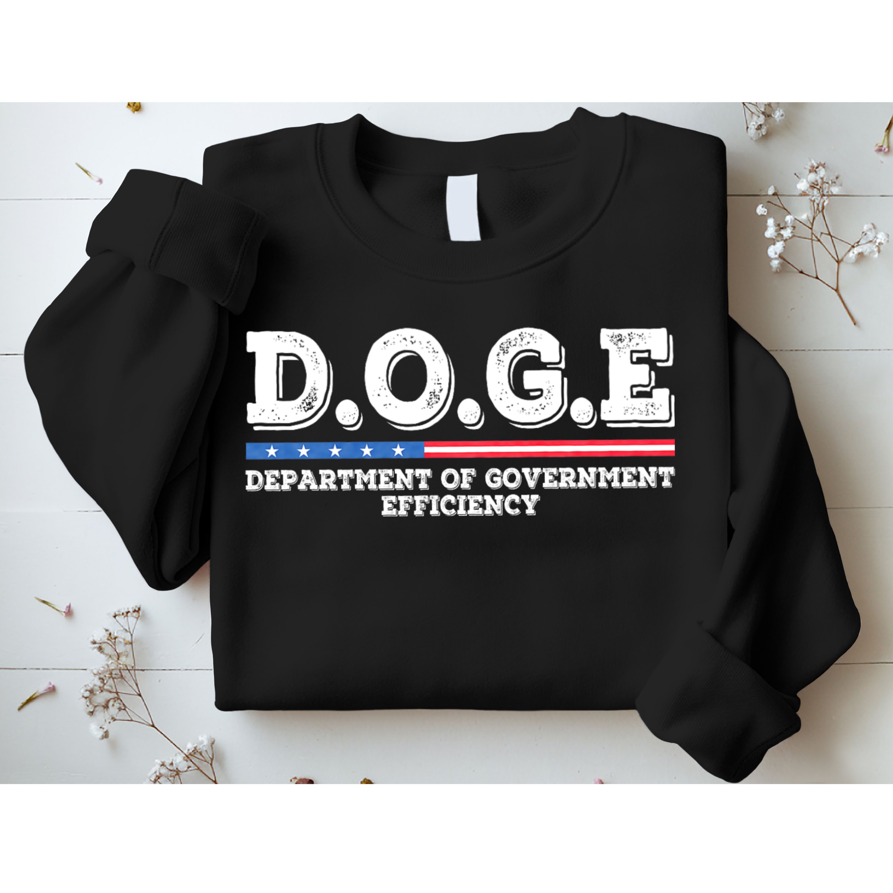 Doge D.O.G.E. Department Of Government Efficiency Sweatshirt