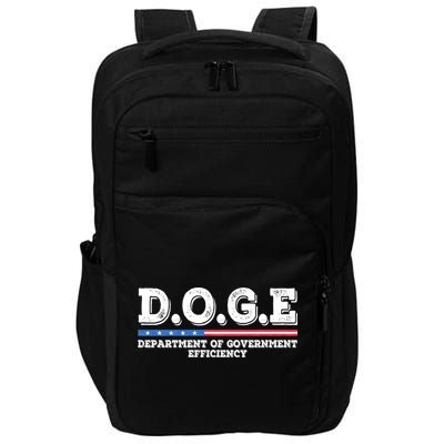 Doge D.O.G.E. Department Of Government Efficiency Impact Tech Backpack