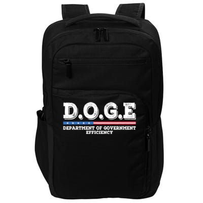 Doge D.O.G.E. Department Of Government Efficiency Impact Tech Backpack