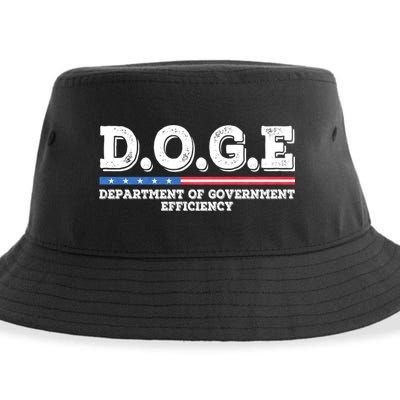 Doge D.O.G.E. Department Of Government Efficiency Sustainable Bucket Hat