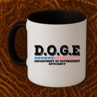 Doge D.O.G.E. Department Of Government Efficiency Mug