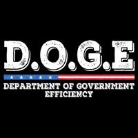 Doge D.O.G.E. Department Of Government Efficiency Drawstring Bag