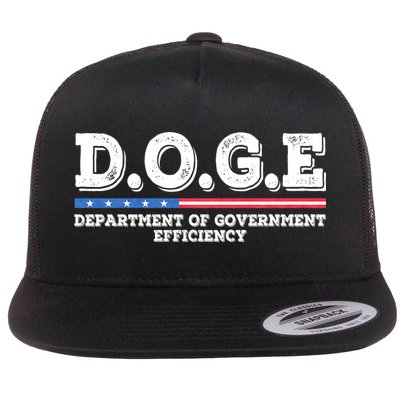 Doge D.O.G.E. Department Of Government Efficiency Flatbill Hat