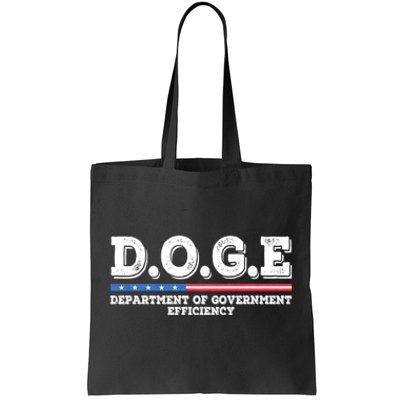 Doge D.O.G.E. Department Of Government Efficiency Tote Bag