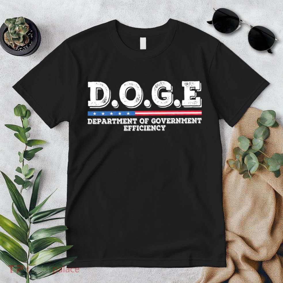 Doge D.O.G.E. Department Of Government Efficiency Premium T-Shirt