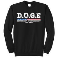 Doge D.O.G.E. Department Of Government Efficiency Tall Sweatshirt