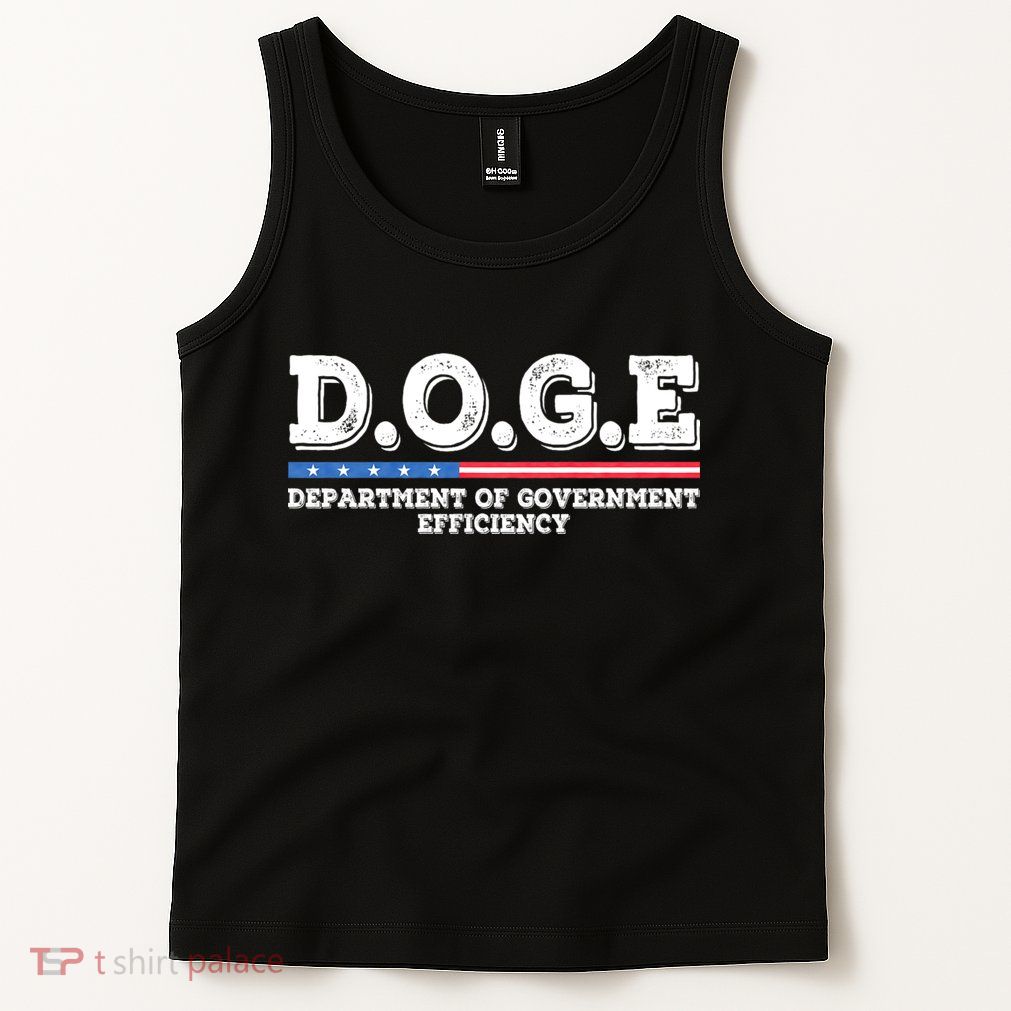 Doge D.O.G.E. Department Of Government Efficiency Tank Top