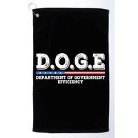 Doge D.O.G.E. Department Of Government Efficiency Golf Towel
