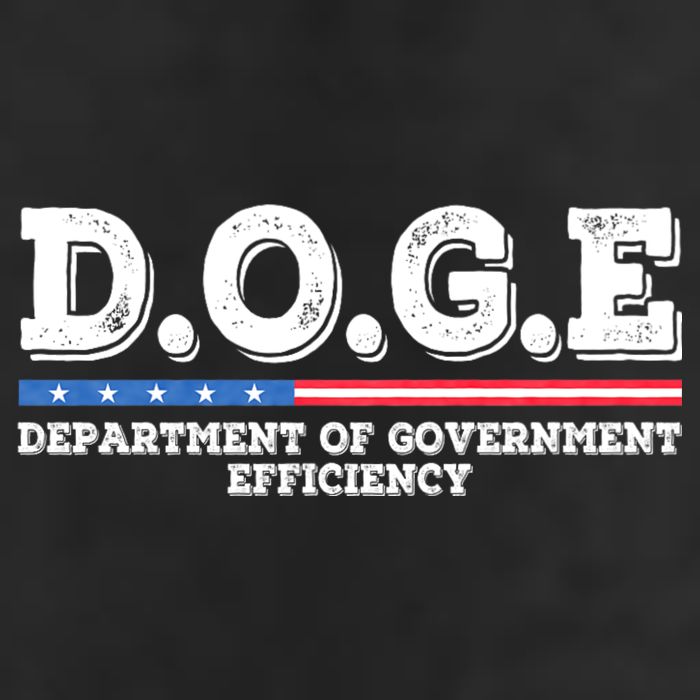 Doge D.O.G.E. Department Of Government Efficiency Golf Towel