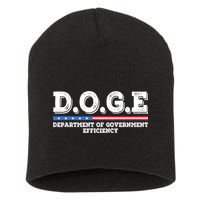 Doge D.O.G.E. Department Of Government Efficiency Short Acrylic Beanie