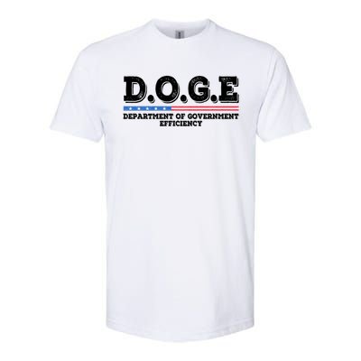 Doge D.O.G.E. Department Of Government Efficiency Softstyle CVC T-Shirt