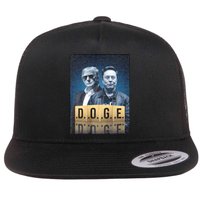 D.O.G.E Doge Department Of Government Efficiency Flat Bill Trucker Hat