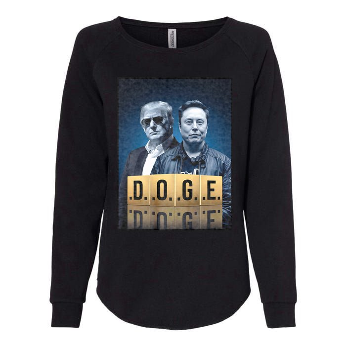 D.O.G.E Doge Department Of Government Efficiency Womens California Wash Sweatshirt