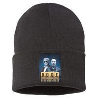 D.O.G.E Doge Department Of Government Efficiency Sustainable Knit Beanie