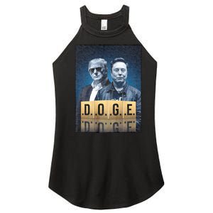 D.O.G.E Doge Department Of Government Efficiency Women's Perfect Tri Rocker Tank