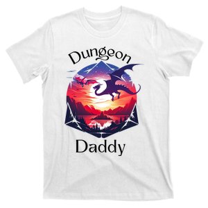 Dungeon Daddy Design For Ttrpg Lovers T-Shirt