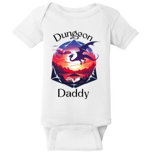 Dungeon Daddy Design For Ttrpg Lovers Baby Bodysuit