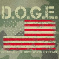 D.O.G.E Doge Department Of Government Efficiency On Back Legacy Tie Dye Trucker Hat