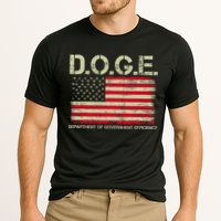 D.O.G.E Doge Department Of Government Efficiency On Back Performance Shirt