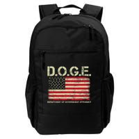 D.O.G.E Doge Department Of Government Efficiency On Back Backpack