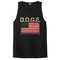 D.O.G.E Doge Department Of Government Efficiency On Back PosiCharge Competitor Tank