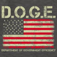 D.O.G.E Doge Department Of Government Efficiency On Back Vector Backpack
