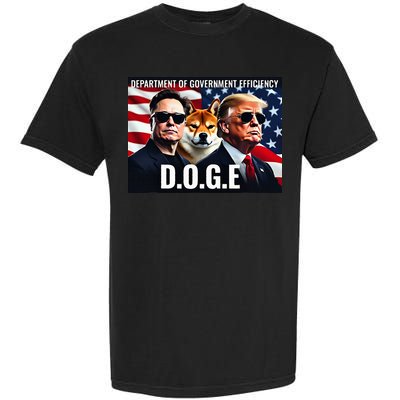 D.O.G.E Doge Department Of Government Efficiency Garment-Dyed Heavyweight T-Shirt