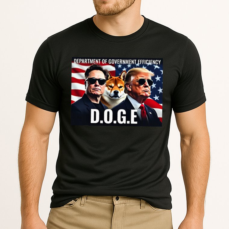 D.O.G.E Doge Department Of Government Efficiency Performance Shirt