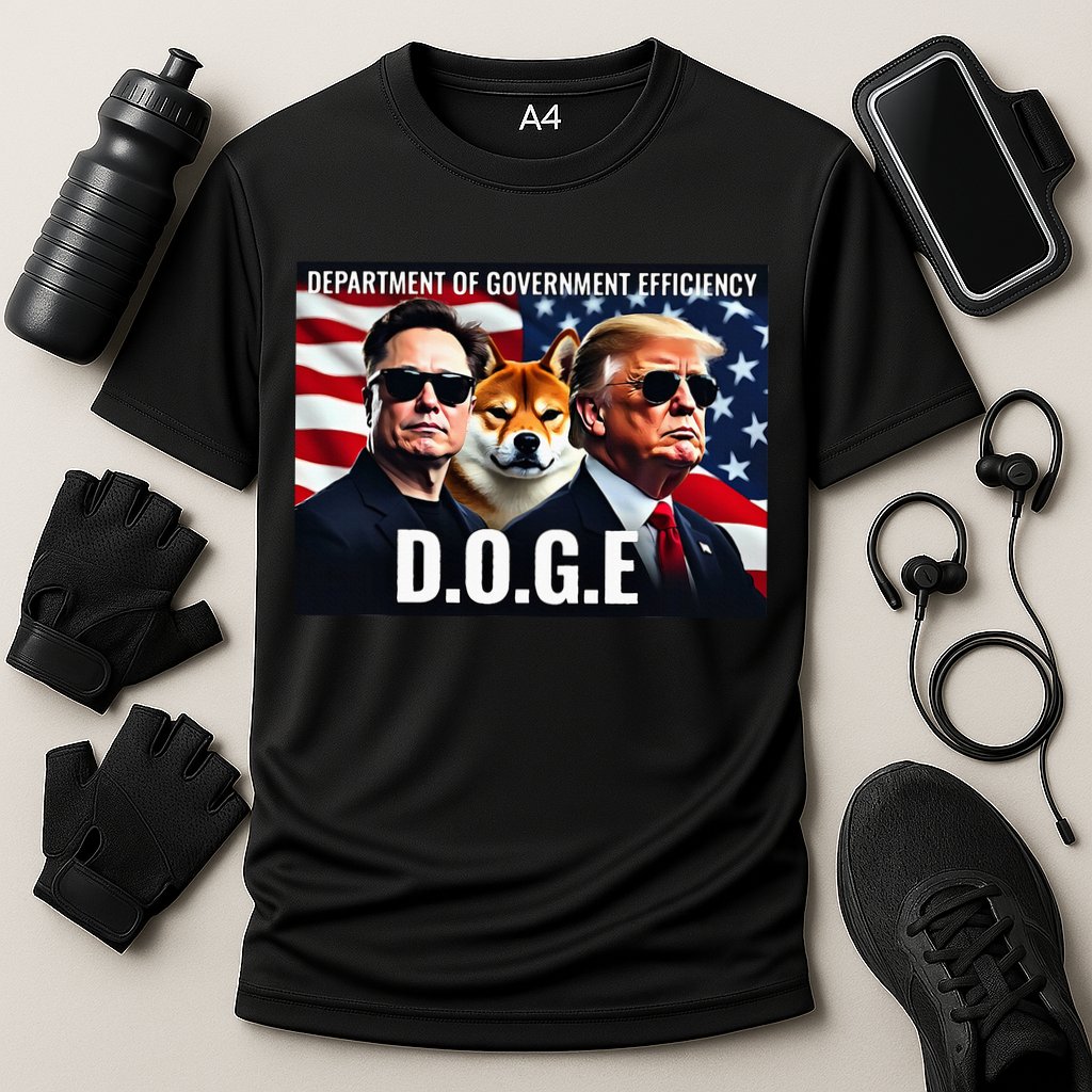 D.O.G.E Doge Department Of Government Efficiency Performance Shirt
