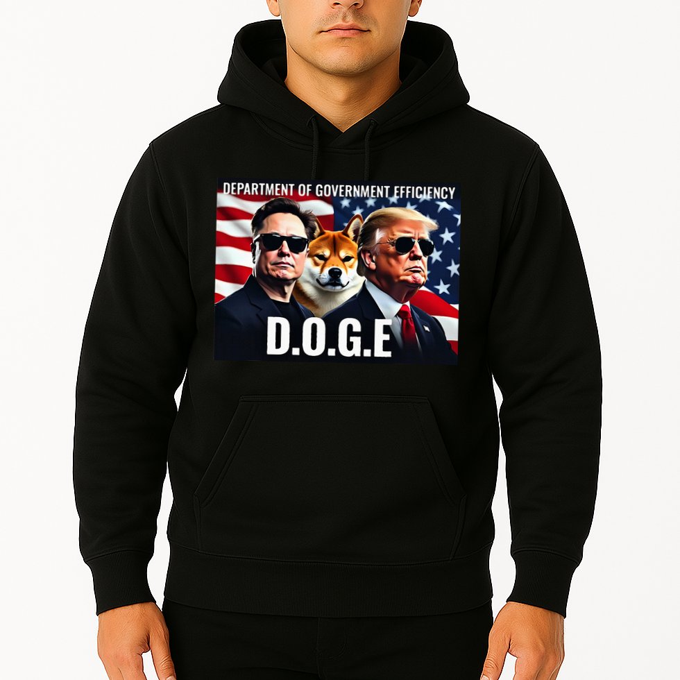 D.O.G.E Doge Department Of Government Efficiency Hoodie