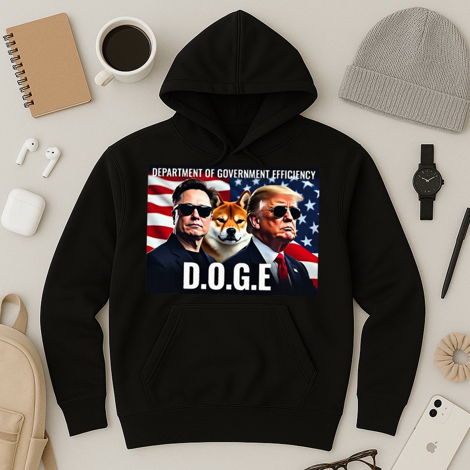 D.O.G.E Doge Department Of Government Efficiency Hoodie