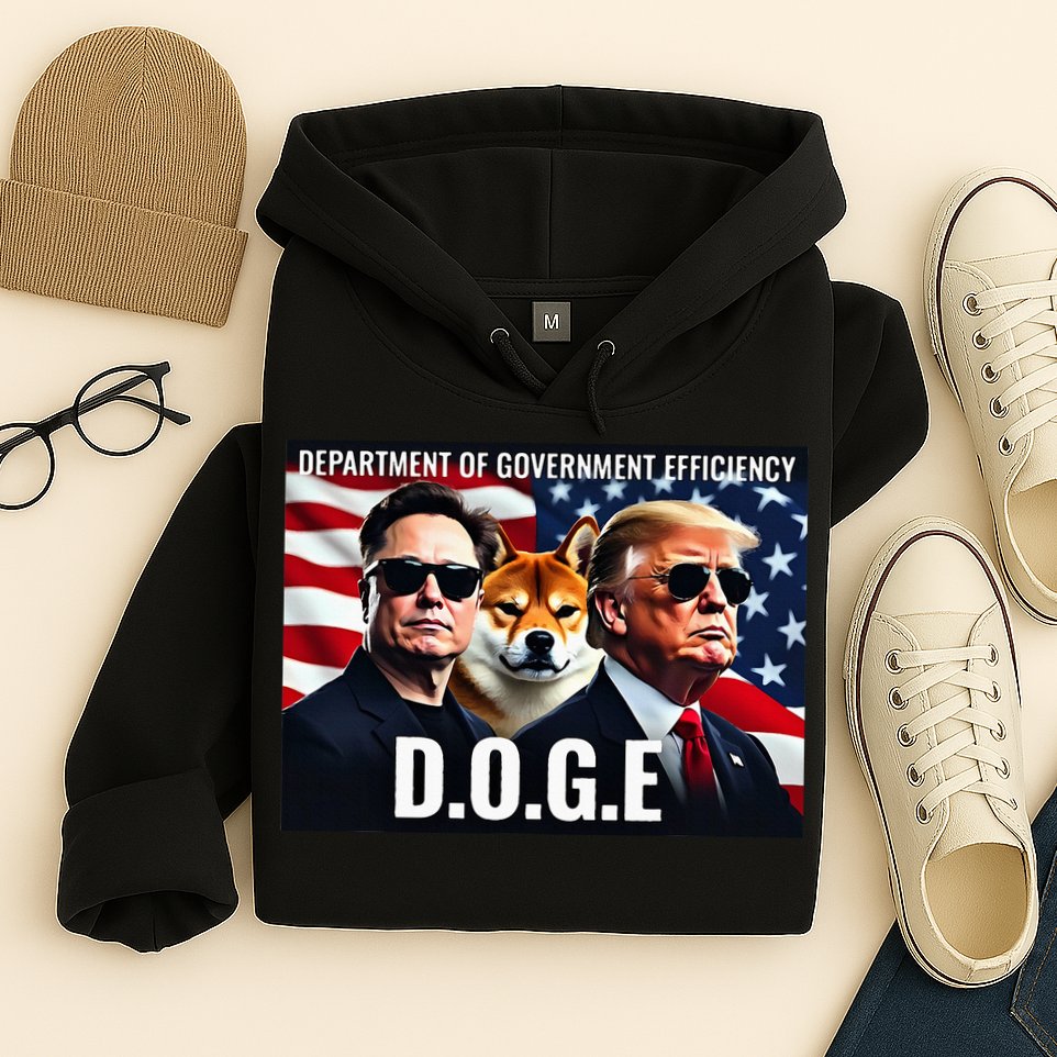 D.O.G.E Doge Department Of Government Efficiency Hoodie