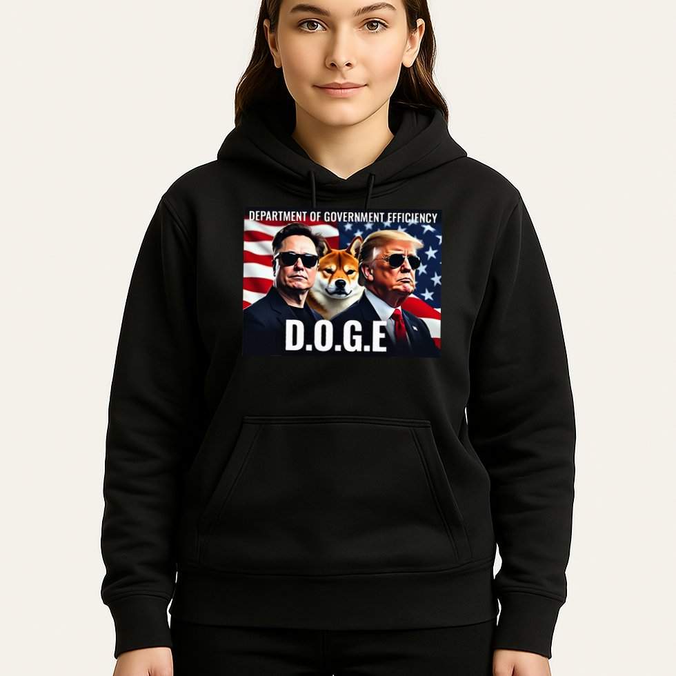 D.O.G.E Doge Department Of Government Efficiency Hoodie