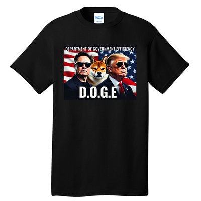 D.O.G.E Doge Department Of Government Efficiency Tall T-Shirt