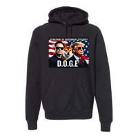 D.O.G.E Doge Department Of Government Efficiency Premium Hoodie