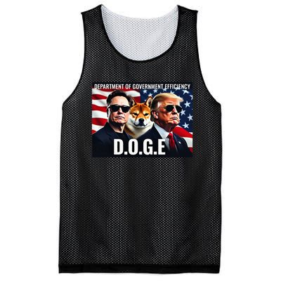 D.O.G.E Doge Department Of Government Efficiency Mesh Reversible Basketball Jersey Tank