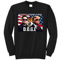 D.O.G.E Doge Department Of Government Efficiency Tall Sweatshirt