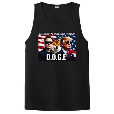 D.O.G.E Doge Department Of Government Efficiency PosiCharge Competitor Tank