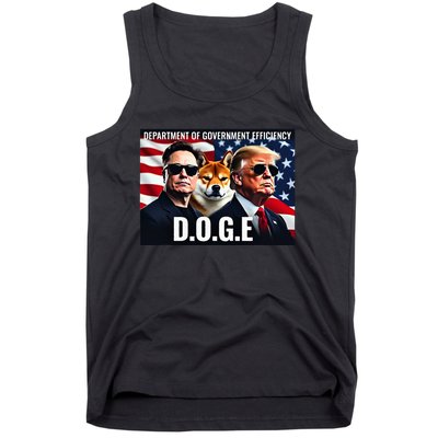 D.O.G.E Doge Department Of Government Efficiency Tank Top