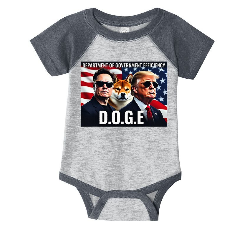 D.O.G.E Doge Department Of Government Efficiency Infant Baby Jersey Bodysuit