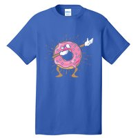 Dabbing Donut Dancing Donut Gift Tall T-Shirt