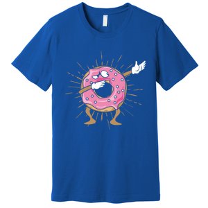 Dabbing Donut Dancing Donut Gift Premium T-Shirt