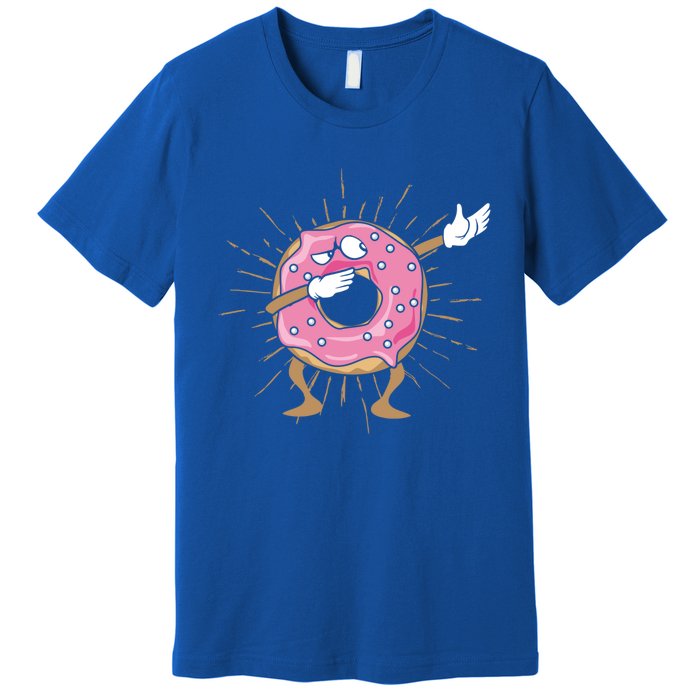 Dabbing Donut Dancing Donut Gift Premium T-Shirt