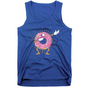 Dabbing Donut Dancing Donut Gift Tank Top