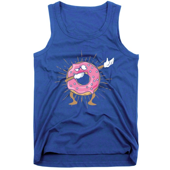 Dabbing Donut Dancing Donut Gift Tank Top