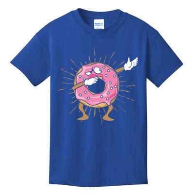 Dabbing Donut Dancing Donut Gift Kids T-Shirt