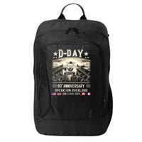 Dday Dwight D. Eisenhower Quote Dday 80th Anniversary City Backpack