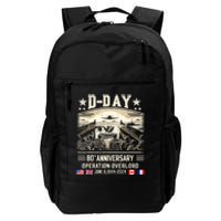 Dday Dwight D. Eisenhower Quote Dday 80th Anniversary Daily Commute Backpack